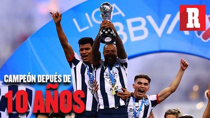 Rayados vuelve a ser campeón 10 años después en CDMX