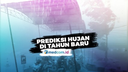 BMKG Prediksi Hujan di Malam Tahun Baru