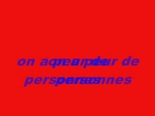 Le montage des blaks