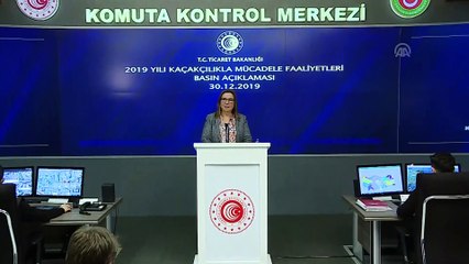 Bakan Pekcan: '2019 yılında hem teknolojiye hem de insan kaynağına yatırım yaparak ekiplerimizi güçlendirdik' - ANKARA