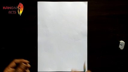 How to draw a girl for beginners -- Pencil sketch -- By kangni arts