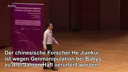 Genmanipulation bei Babys: Haftstrafe für Forscher in China