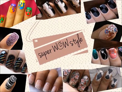 Cute Nail Art Designs With Striping Tape