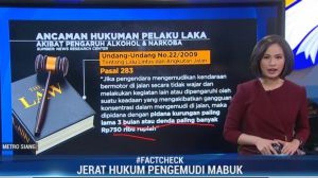 Jerat Hukum Pengemudi Mabuk