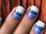 How to do Striping Tape Nail Art  _Tutorial_