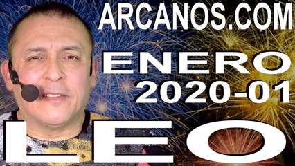 LEO ENERO 2020 ARCANOS.COM - Horóscopo 29 de diciembre de 2019 a 4 de enero de 2020 - Semana 1