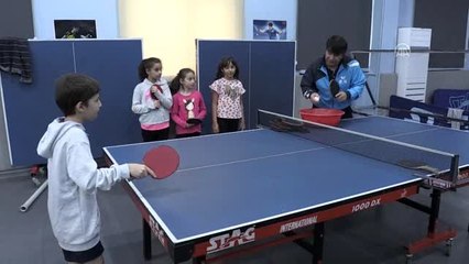 SPORCU AİLELER - Masa tenisinde geleceğin başarılı raketlerini yetiştiriyorlar - ZONGULDAK