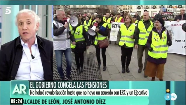 Pensionistas, ¡rehenes del niño caprichoso Pedro Sánchez! Eduardo Inda estalla ante el engaño