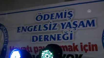 Ödemiş'te engelliler, yeni yıl etkinliğinde eğlendi - İZMİR