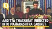 Shiv Sena Scion Aaditya Thackeray Takes Oath as Maharashtra Minister