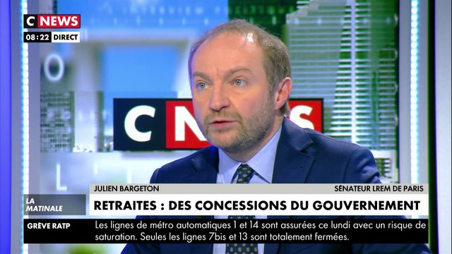 Julien Bargeton sur la réforme des retraites : «Il faut tenir compte du fait que vous ayez un métier plus pénible»