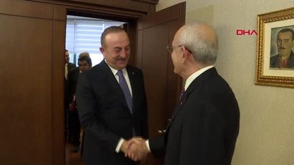 Ankara çavuşoğlu tezkere konusunda chp genel başkanı kemal kılıçdaroğlu'nu ziyaret ediyor ek