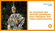 Ils recyclent des déchets plastiques pour fabriquer des robes hallucinantes