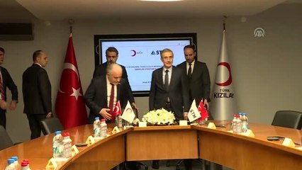 Türk Kızılay ile STM arasında iş birliği protokolü imzalandı