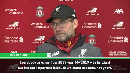 Liverpool's 'brilliant' 2019 is just a building block - Klopp