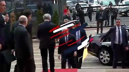 Bakan Çavuşoğlu'dan muhalefete tezkere ziyareti