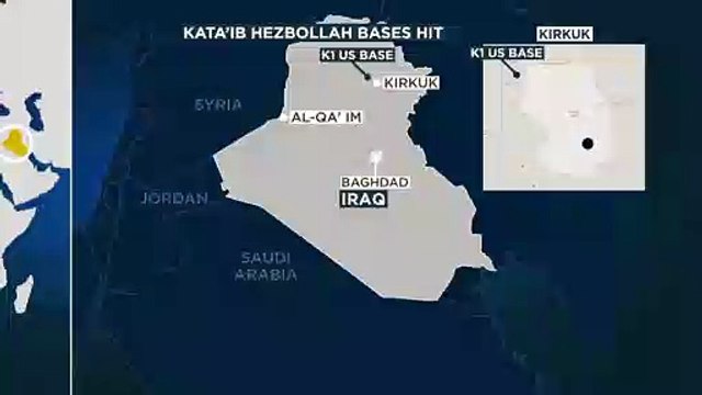Decenas de muertos y heridos en un ataque estadounidense contra milicias proiraníes en Siria e Irak