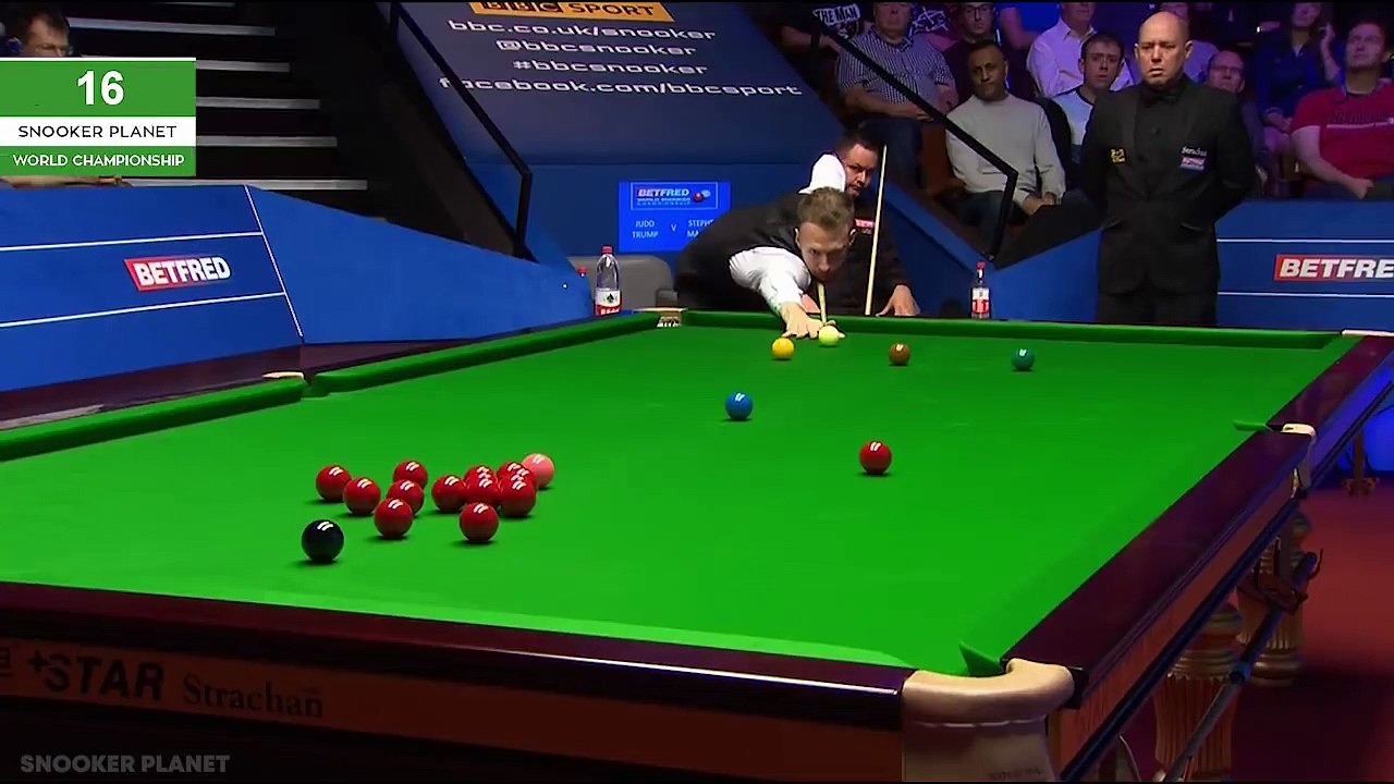 TOP 20 CRAZY LUCKY SHOTS - World Snooker Championship 2019 - YouTube