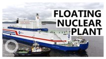 Russia's floating nuclear power plant now produces electricity