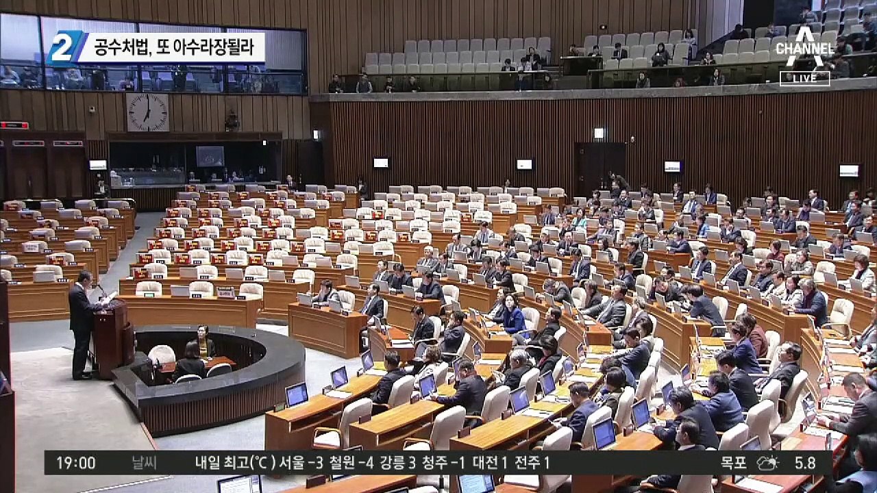 공수처법, 국회 본회의 통과