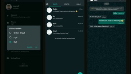 When will whatsapp get dark mode | How to on dark mode in whatsapp | Benefits of night mode | latest update | 2020 NEWS |