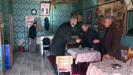 Terör gazisinin güvercin sevgisi soğuk dinlemiyor (1) - ERZURUM