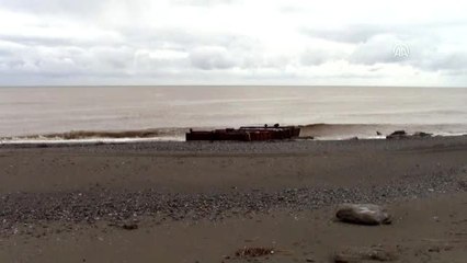 Antalya'da dev platform karaya vurdu