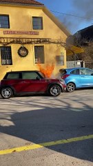 Car Fire Causes Engine to Start Itself