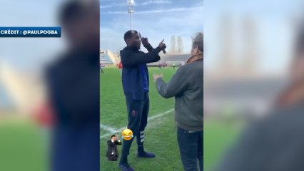 Quand Paul Pogba devient entraîneur le temps d’un match