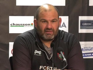 12e j. - Collazo : "Je ne peux pas dire ce qui a été dit à la mi-temps"