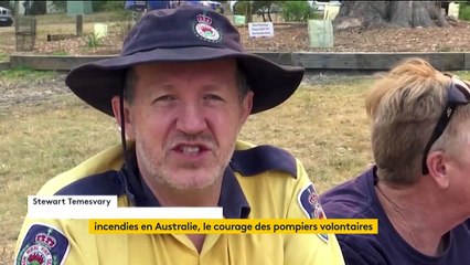 Australie : les feux combattus par des pompiers volontaires enfin récompensés