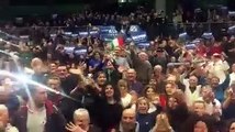 Salvini - Palazzetto pieno ad Albino (Bergamo) per la Lega (29.12.19)