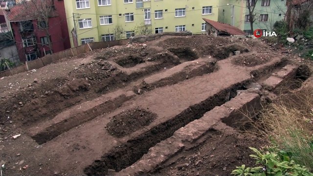 Kocaeli’de inşaat kazısı sırasında Bizans dönemine ait bir yapı ortaya çıktı