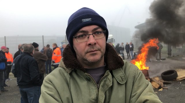 Blocage du port de commerce de Lorient