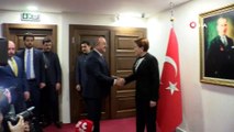 Bakan Çavuşoğlu, İYİ Parti Genel Merkezine geldi