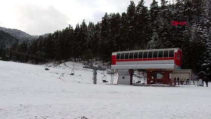 Çankırı ılgaz'da yeterli kar yağmadı, sezon açılmadı
