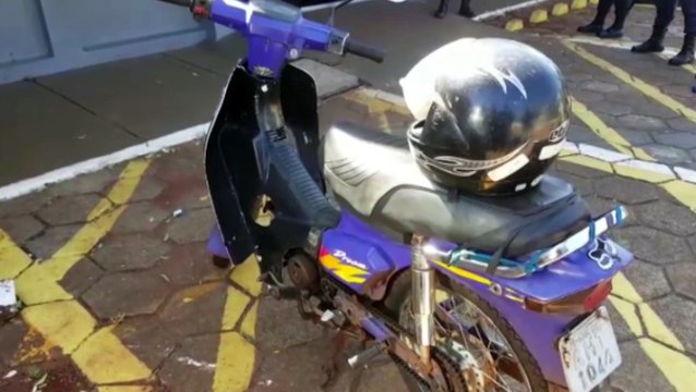 Motocicleta furtada em 2003 é recuperada pela GM no Jardim Itália