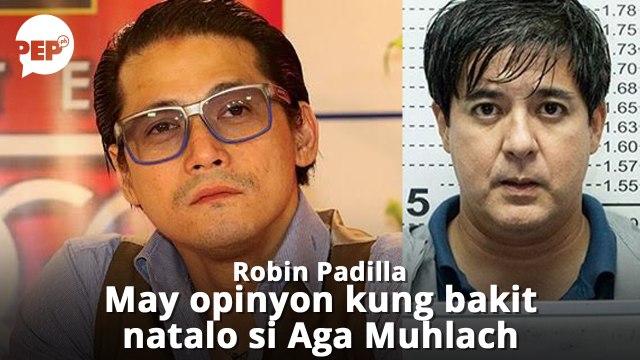 Robin Padilla, may opinyon kung bakit hindi nanalo si Aga Muhlach sa 2019 MMFF | PEP Hot Story