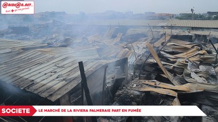 Société : Le marché de la Riviera Palmeraie part en fumée