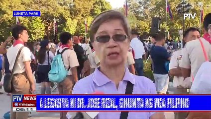 Mga legasiya ni Dr. Jose Rizal, ginunita ng mga Pilipino