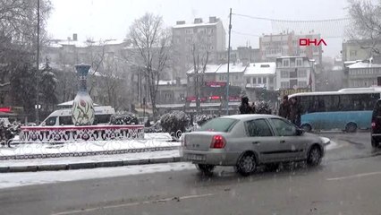 Eskişehir'de kar yağışı tamamı