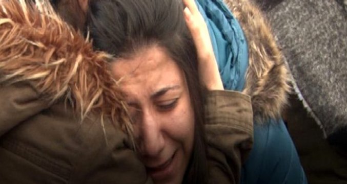 Boşanmak istediği eşi tarafından öldürülen kadının kızı feryadıyla yürekleri dağladı