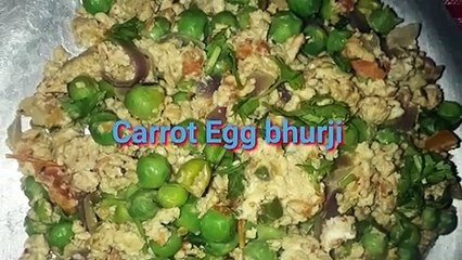 egg bhurji with carrot I egg bhurji recipe in hindi I Guru Mann style Egg bhurji