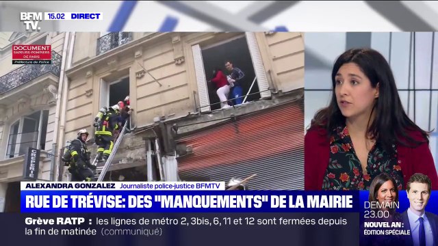 Rue de Trévise: l'explosion due à la rupture d'une canalisation de gaz
