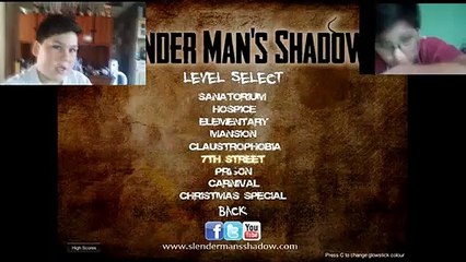 Gustavo y Felipe Juegan Slender Man   Elementary