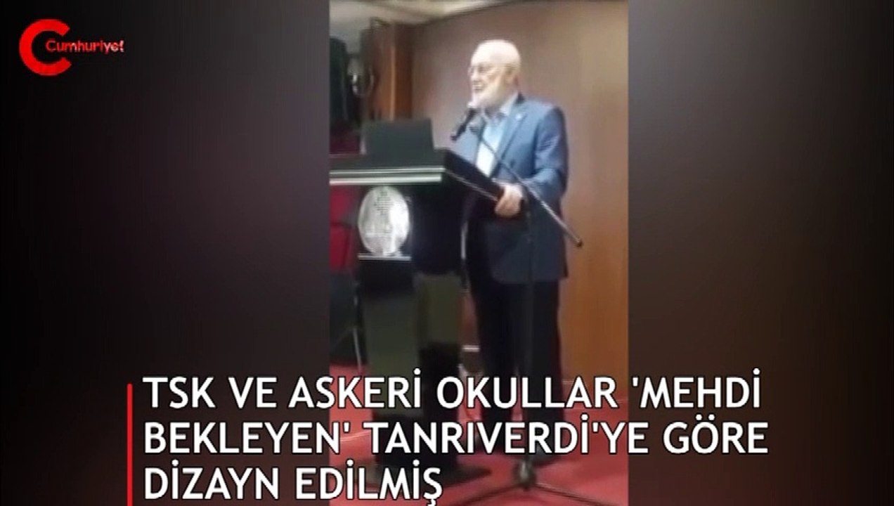 TSK ve askeri okullar, 'Mehdi bekleyen' Adnan Tanrıverdi'ye göre dizayn edilmiş