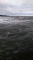 Waves at Frankston beach