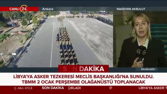 #SONDAKİKA Tezkere Meclis Başkanlığına sunuldu