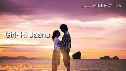 Love chat  boyfriend girlfriend romantic conversation . by meri aashiqui