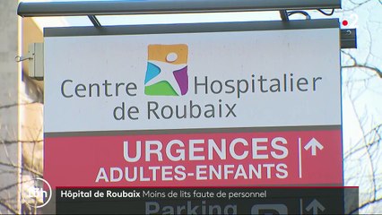 Roubaix : moins de lits à l'hôpital faute de personnel